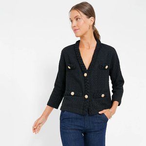 Tuckernuck NWT Black Clodagh Tweed Jacket